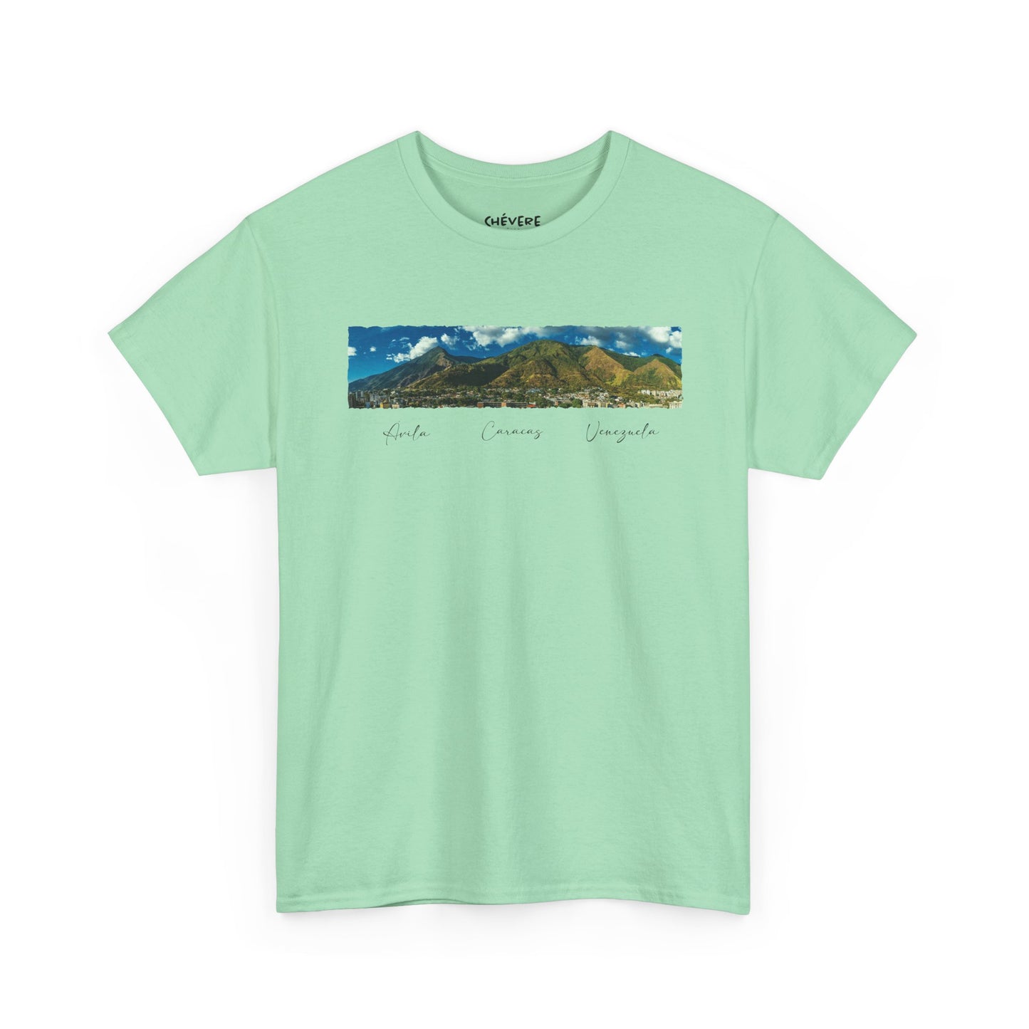 Camiseta Unisex Heavy Cotton Ávila – Perfecta para Amantes de Caracas