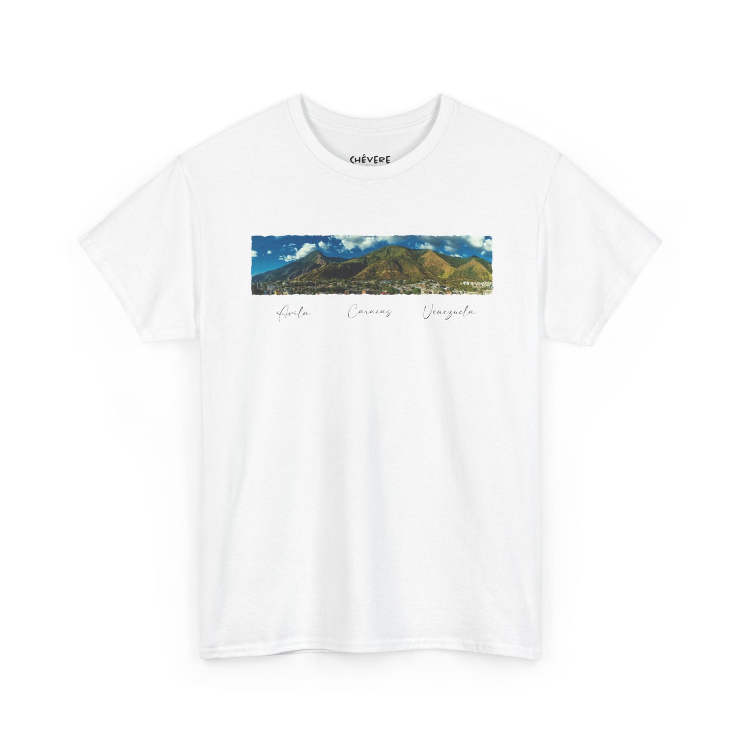Camiseta Unisex Heavy Cotton Ávila – Perfecta para Amantes de Caracas