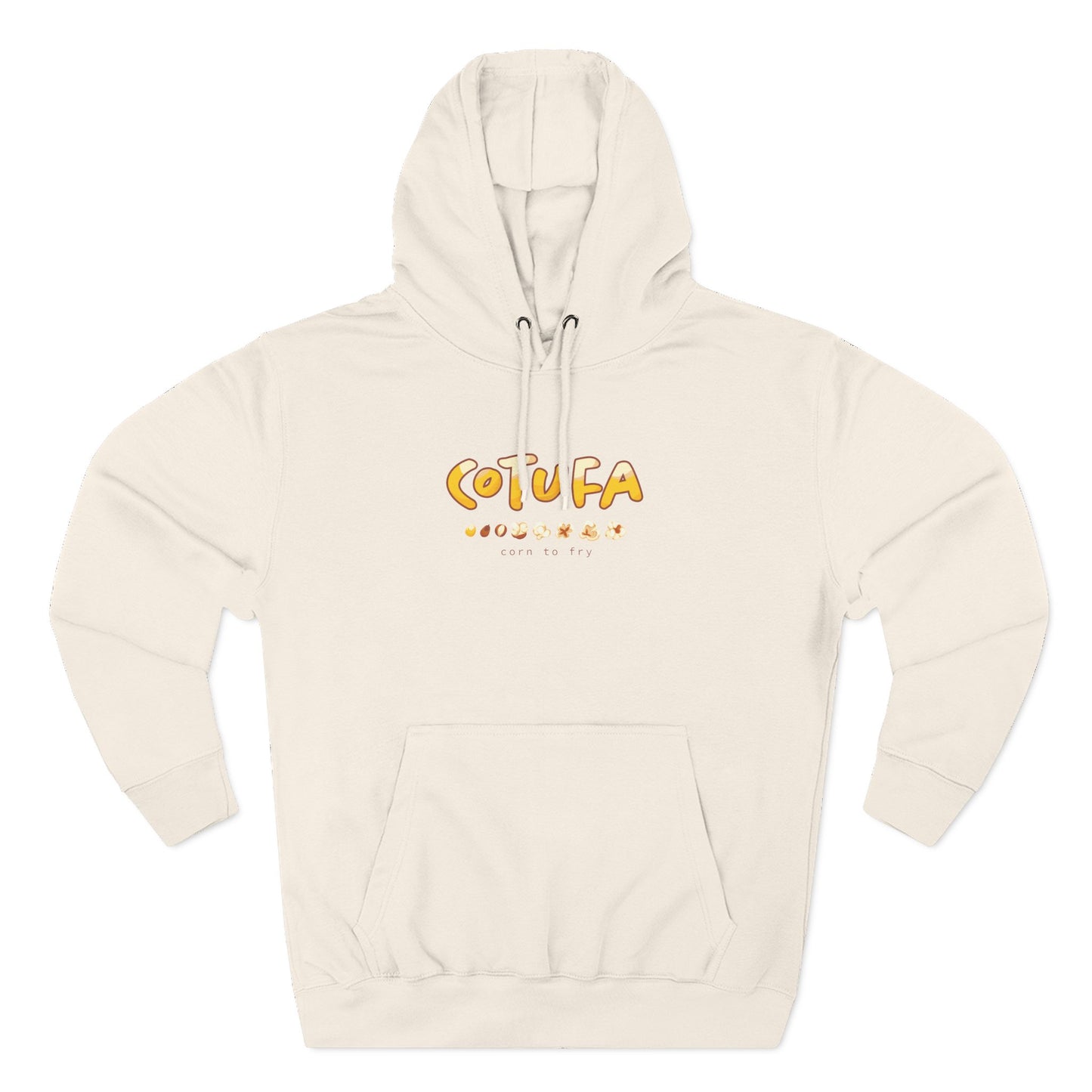 Hoodie “Cotufa” – Suéter Unisex de Fleece, Cómodo, Casual y con Sabor Venezolano