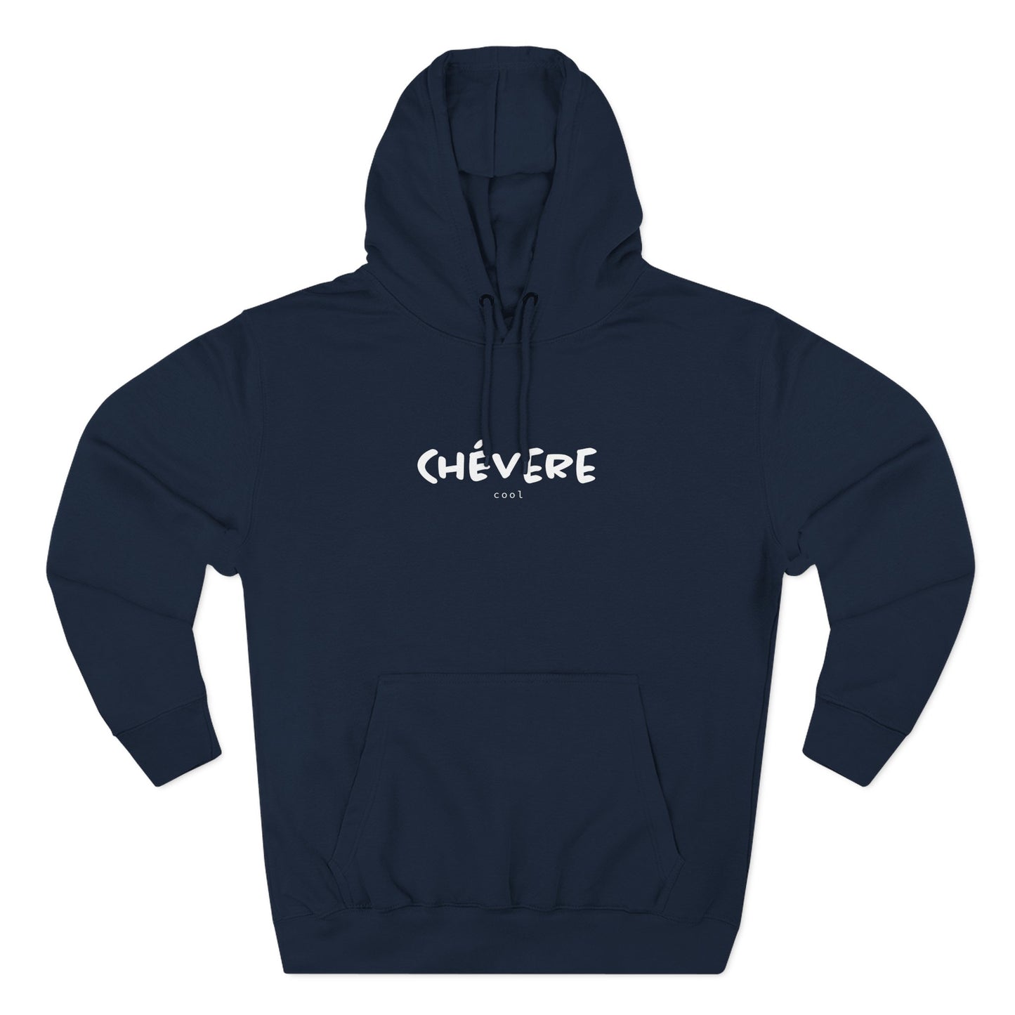 Chévere Three-Panel Fleece Hoodie, Cozy Casual Wear, Perfect Gift for Friends, Comfortable Streetwear, Ideal for Everyday Style