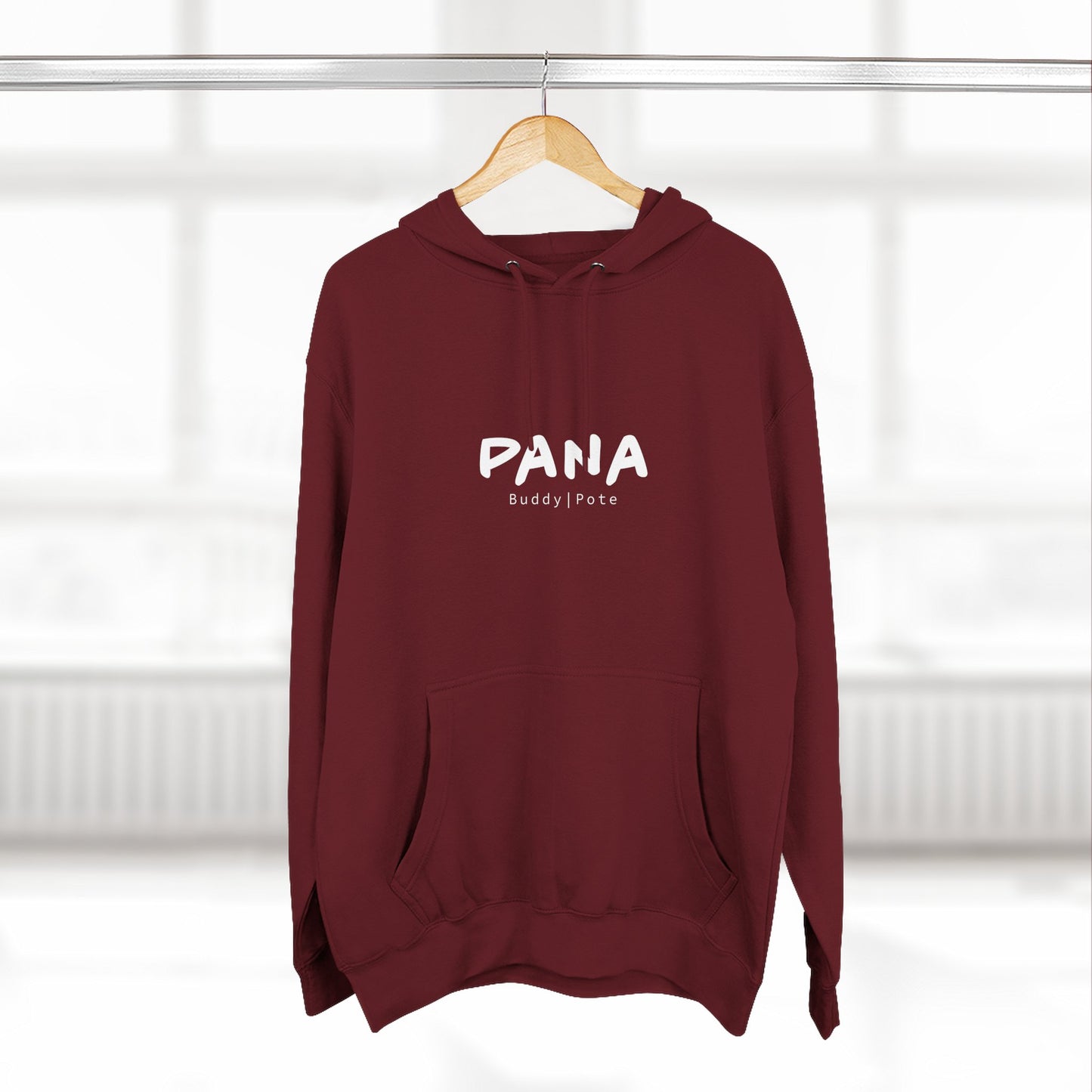 Suéter PANA – Hoodie Unisex de Fleece Cómodo y Moderno, ideal para el día a día y regalar con estilo venezolano