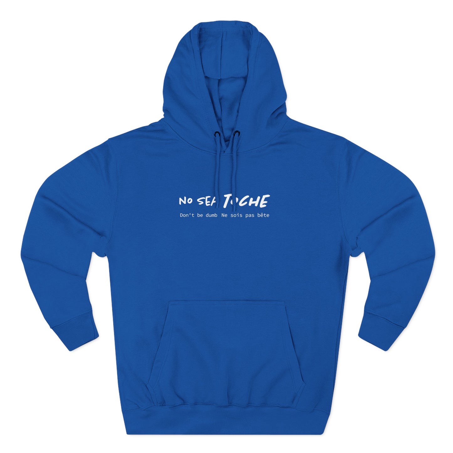Hoodie “No sea toche” – Suéter Unisex de Fleece, Cómodo, Divertido y con Identidad Venezolana