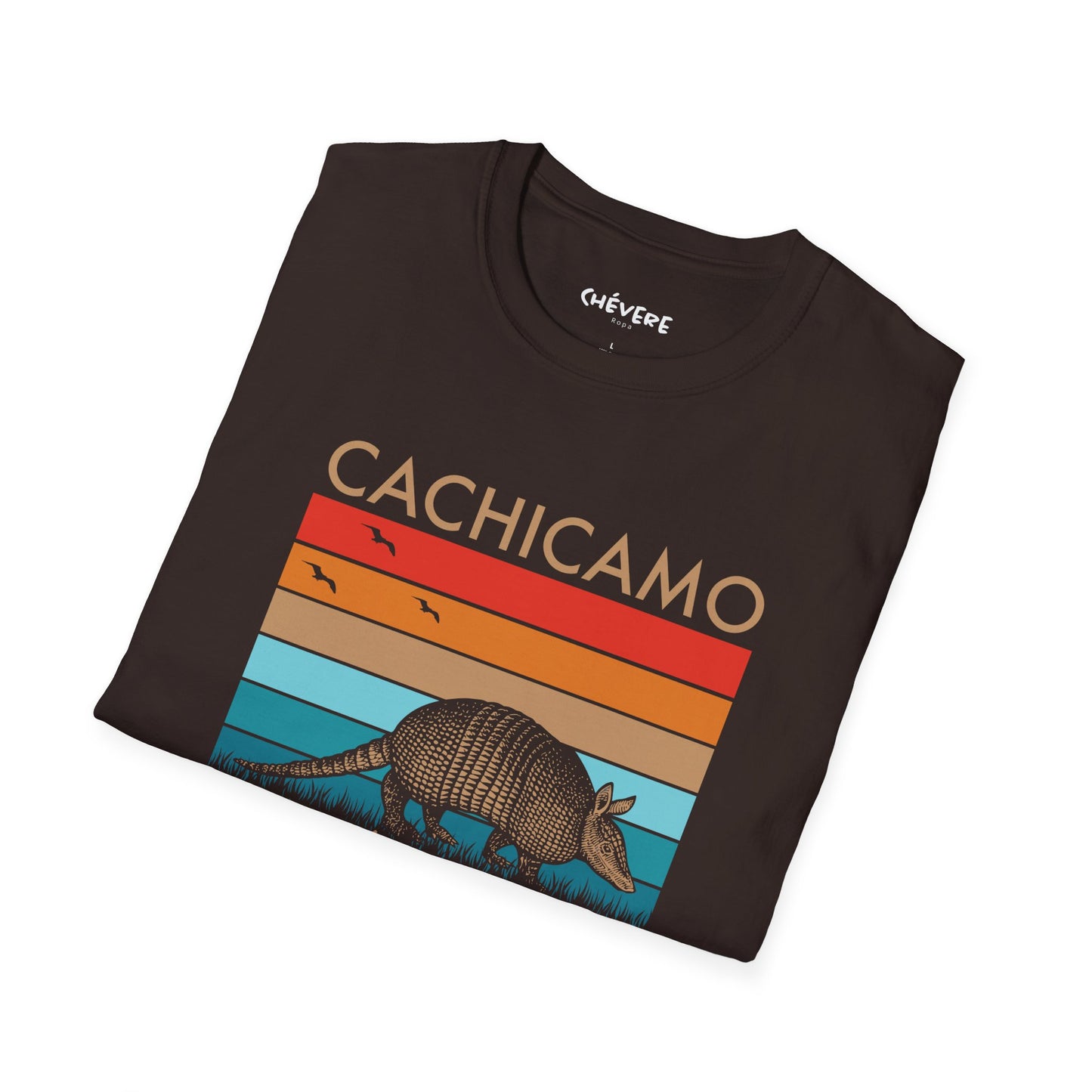 CACHICAMO DICIÉNDOLE A MORROCOY 🐢 CONCHUDO - Camiseta Vintage Unisex Softstyle