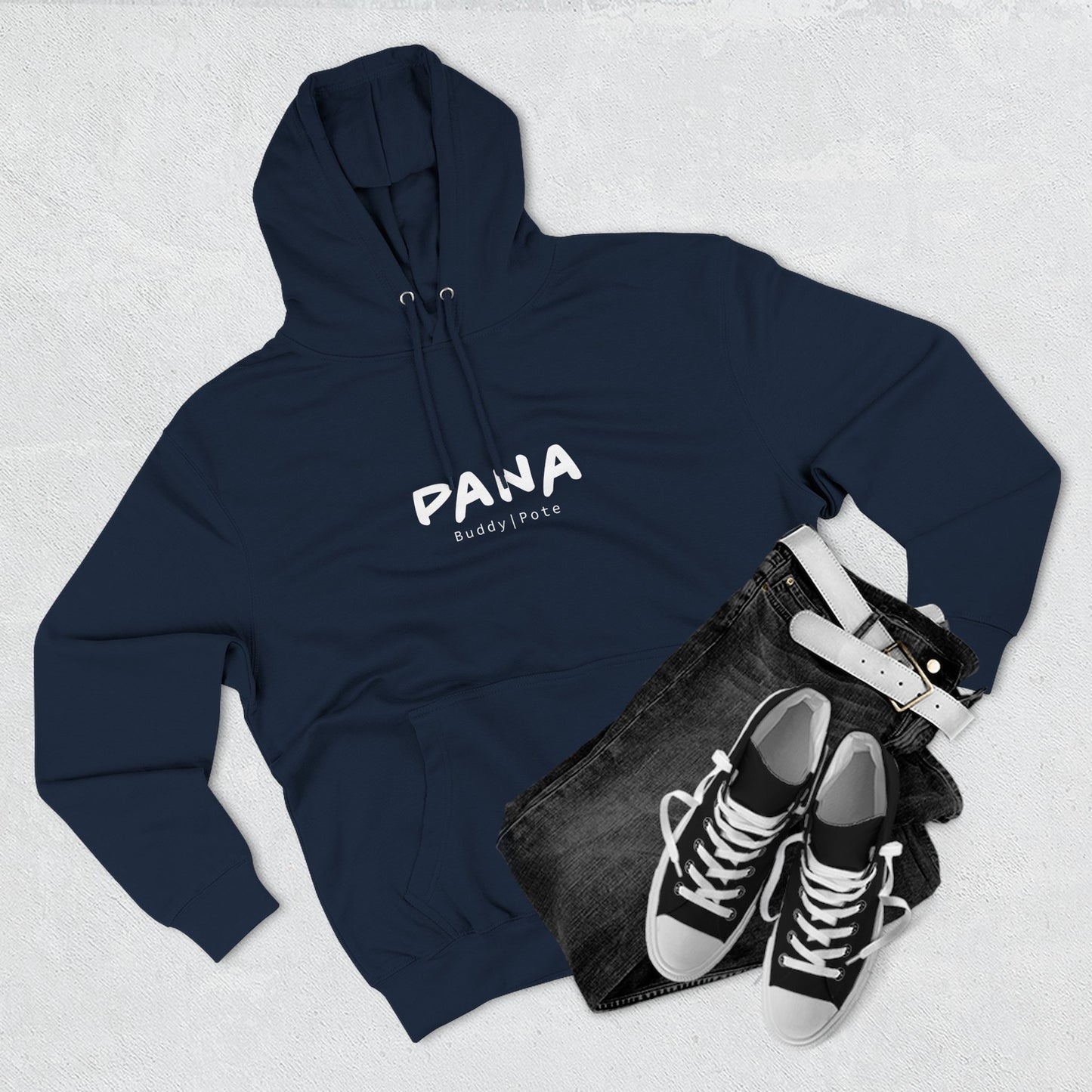 Suéter PANA – Hoodie Unisex de Fleece Cómodo y Moderno, ideal para el día a día y regalar con estilo venezolano