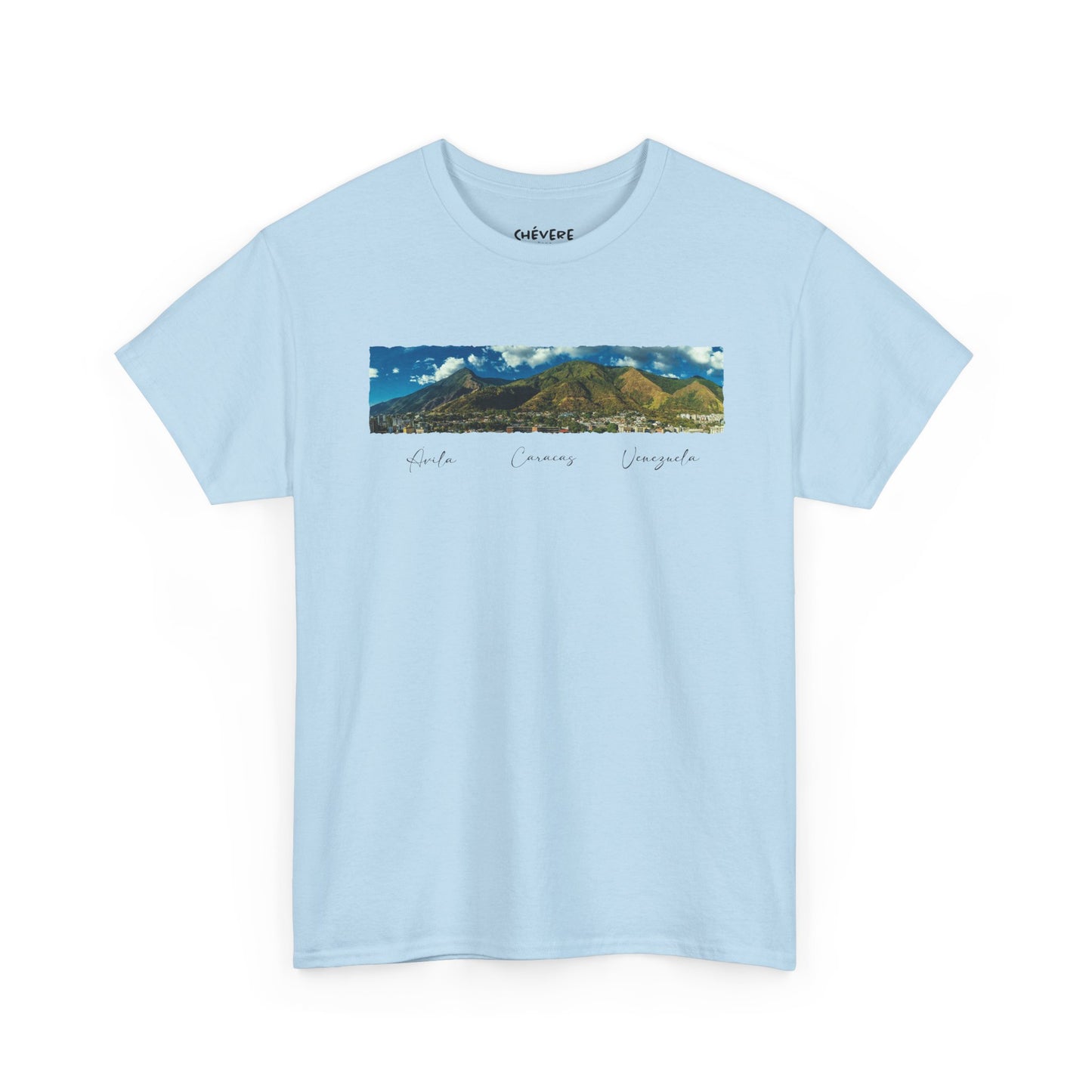 Camiseta Unisex Heavy Cotton Ávila – Perfecta para Amantes de Caracas