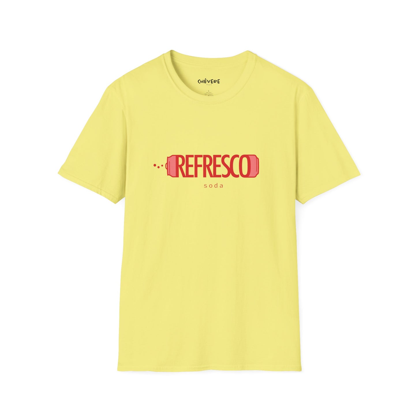 REFRESCO (soda) - Camiseta Unisex Softstyle