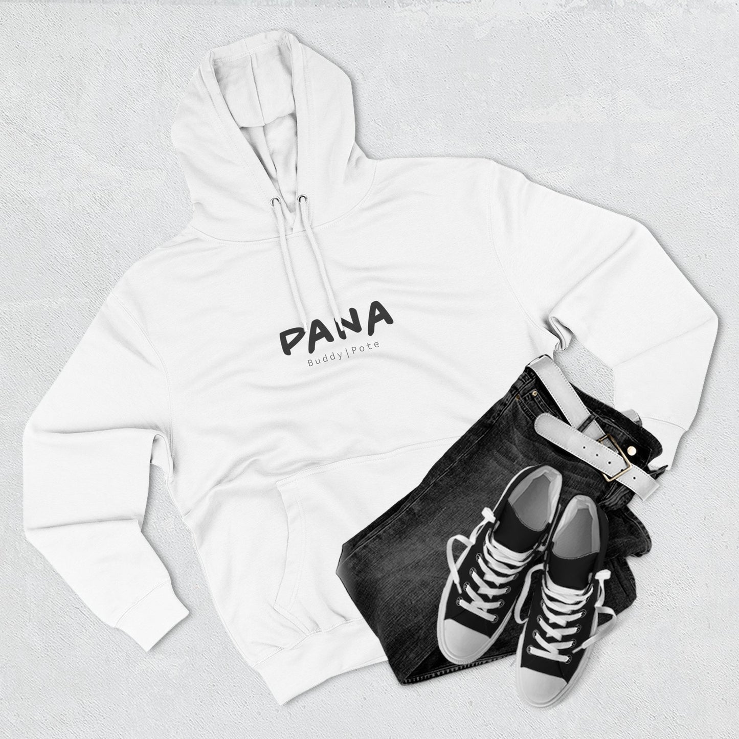 Suéter PANA – Hoodie Unisex de Fleece Cómodo y Moderno, ideal para el día a día y regalar con estilo venezolano