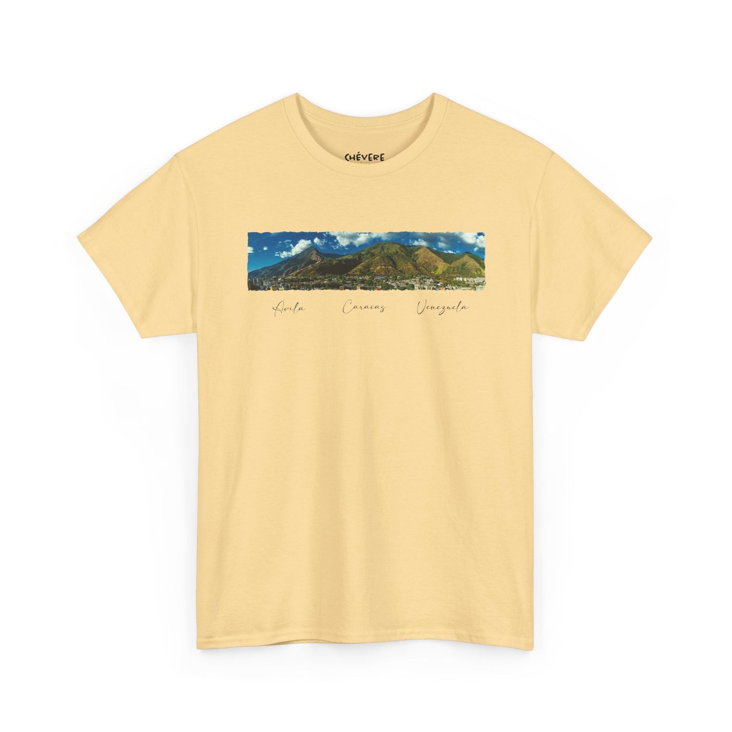 Camiseta Unisex Heavy Cotton Ávila – Perfecta para Amantes de Caracas