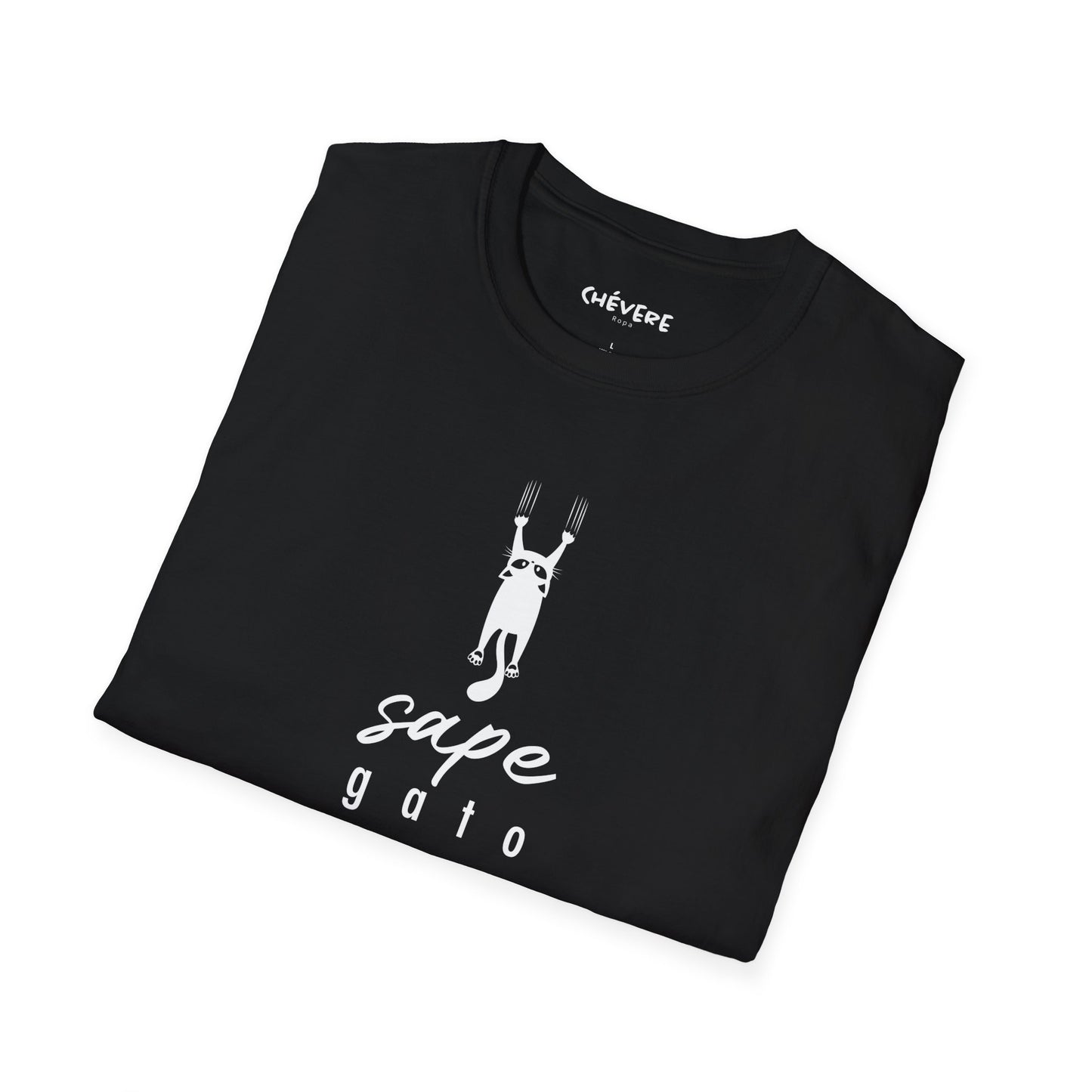 SAPE GATO - Camiseta Unisex Softstyle