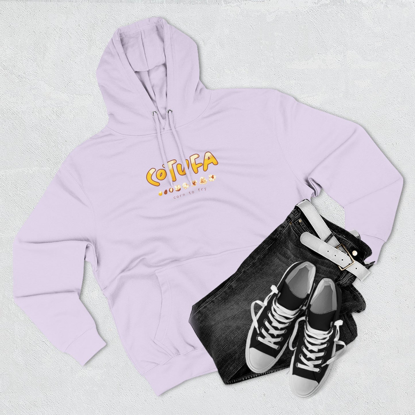 Hoodie “Cotufa” – Suéter Unisex de Fleece, Cómodo, Casual y con Sabor Venezolano