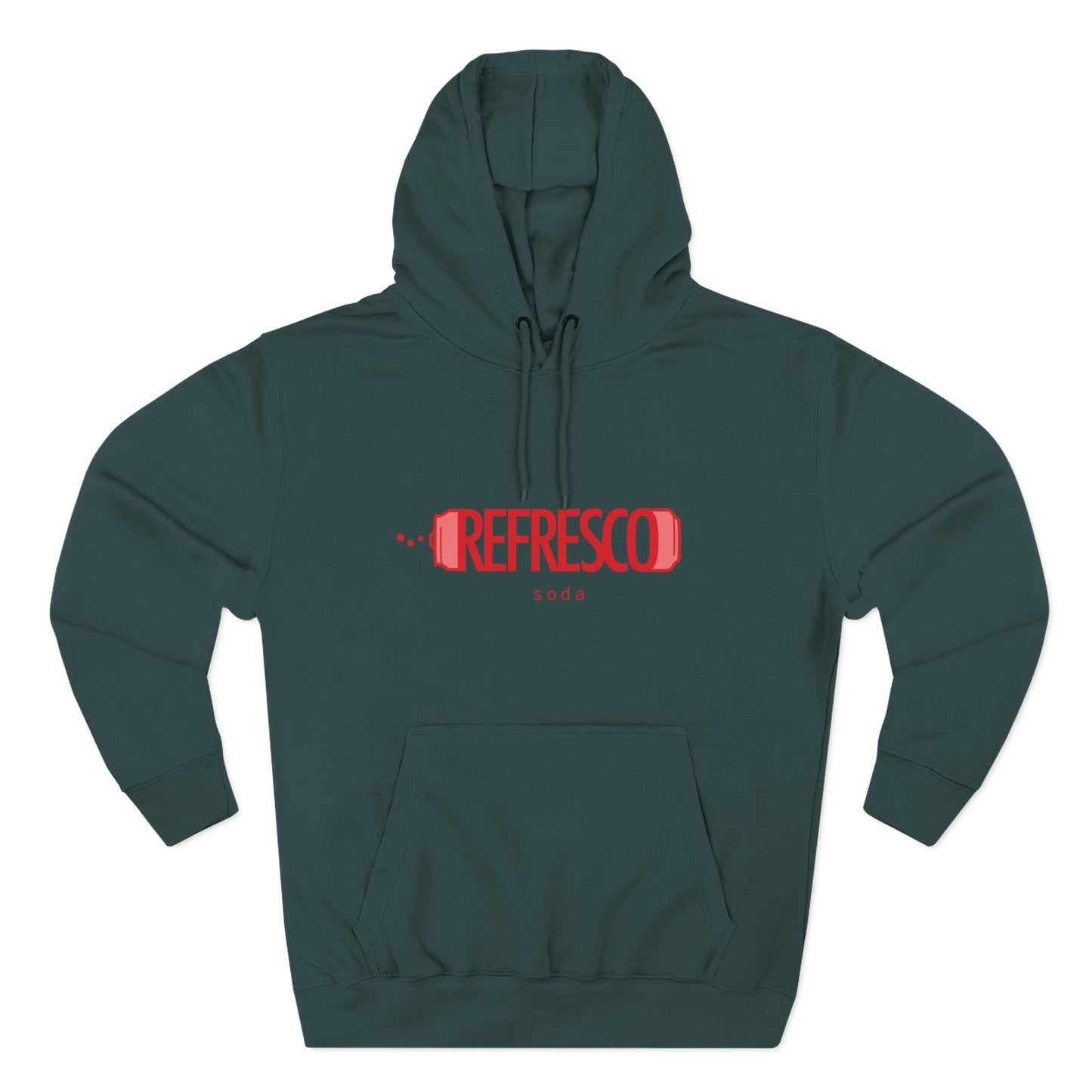Hoodie “Refresco” – Suéter Unisex de Fleece, Cómodo, Casual y con Identidad Venezolana