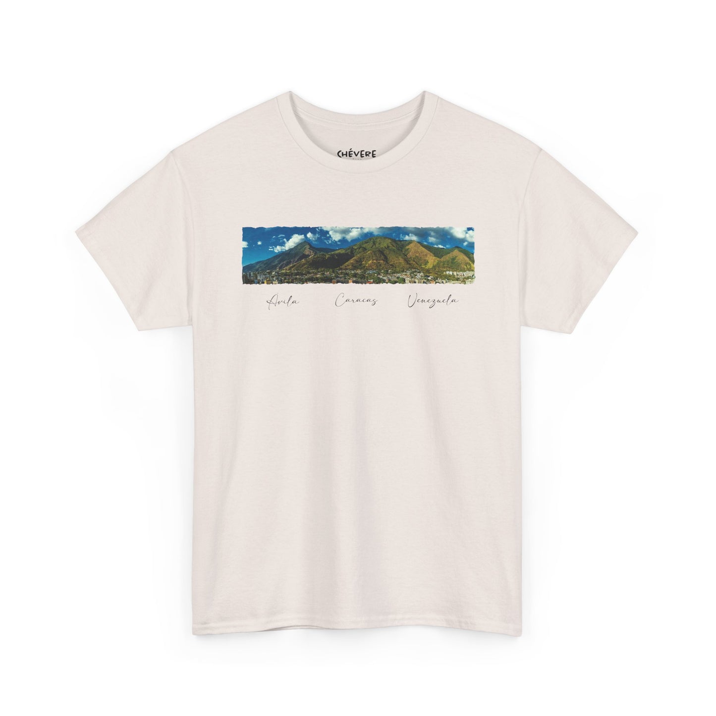 Camiseta Unisex Heavy Cotton Ávila – Perfecta para Amantes de Caracas