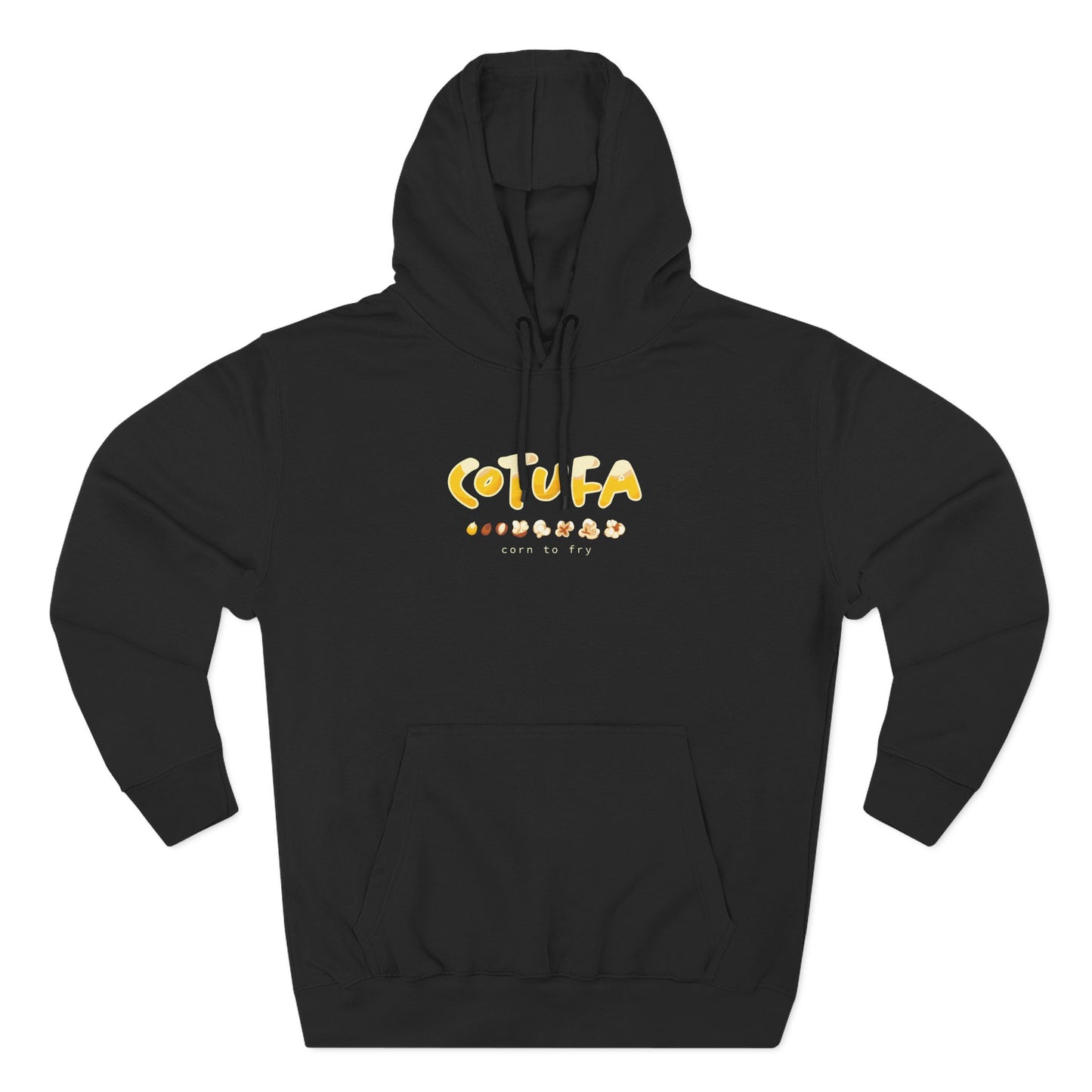 Hoodie “Cotufa” – Suéter Unisex de Fleece, Cómodo, Casual y con Sabor Venezolano