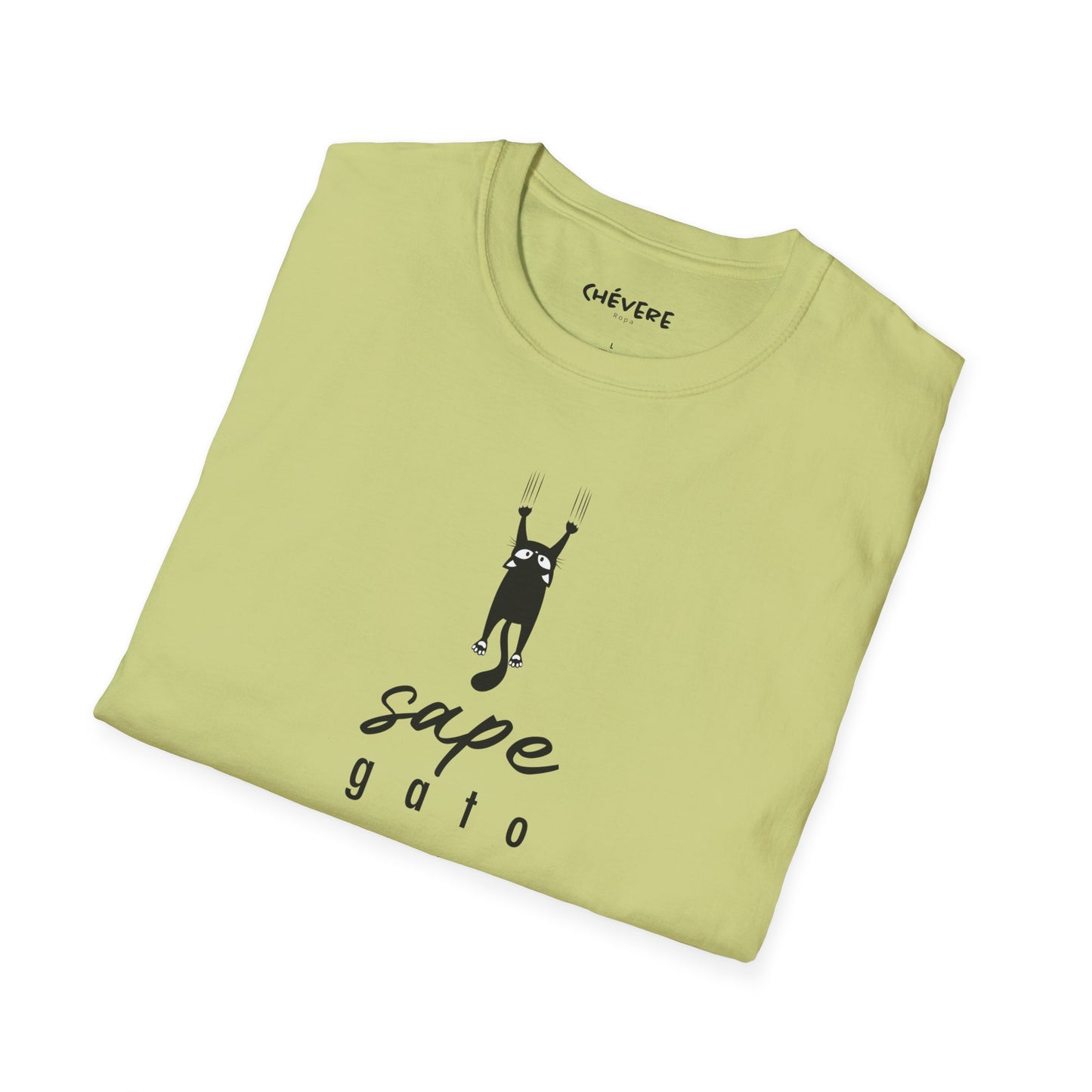 SAPE GATO - Camiseta Unisex Softstyle