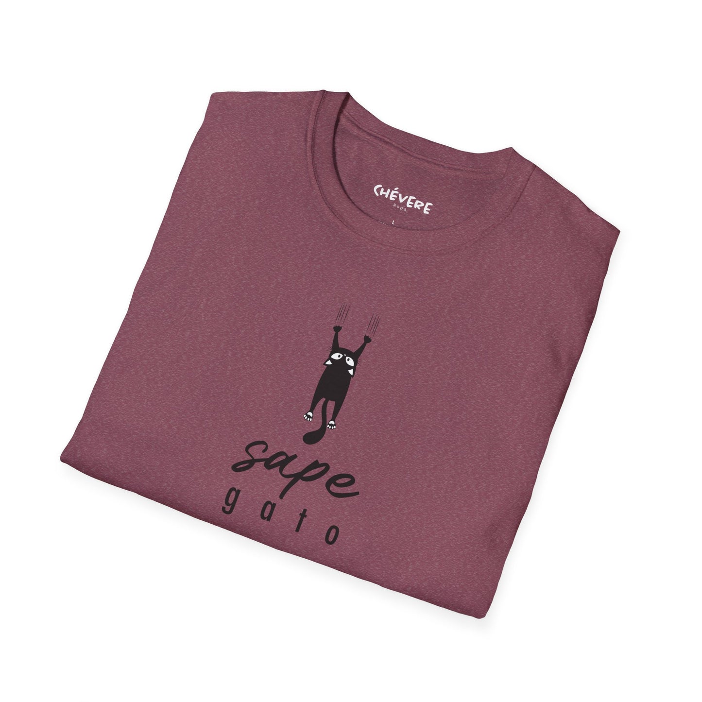 SAPE GATO - Camiseta Unisex Softstyle