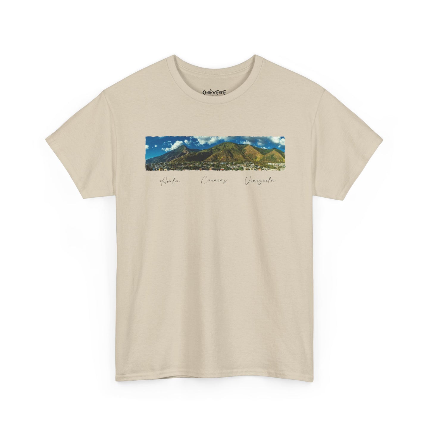 Camiseta Unisex Heavy Cotton Ávila – Perfecta para Amantes de Caracas