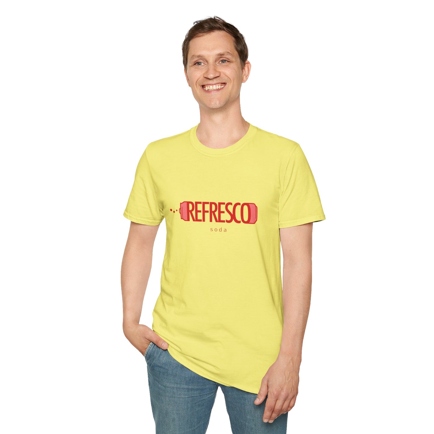 REFRESCO (soda) - Camiseta Unisex Softstyle