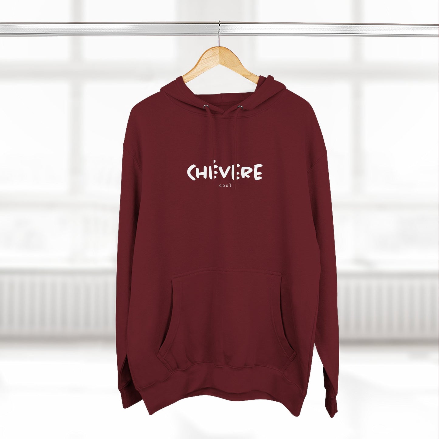 Chévere Three-Panel Fleece Hoodie, Cozy Casual Wear, Perfect Gift for Friends, Comfortable Streetwear, Ideal for Everyday Style