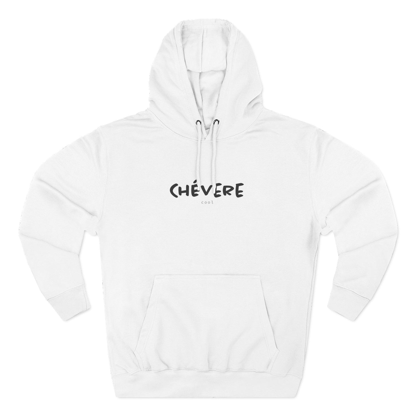 Chévere Three-Panel Fleece Hoodie, Cozy Casual Wear, Perfect Gift for Friends, Comfortable Streetwear, Ideal for Everyday Style