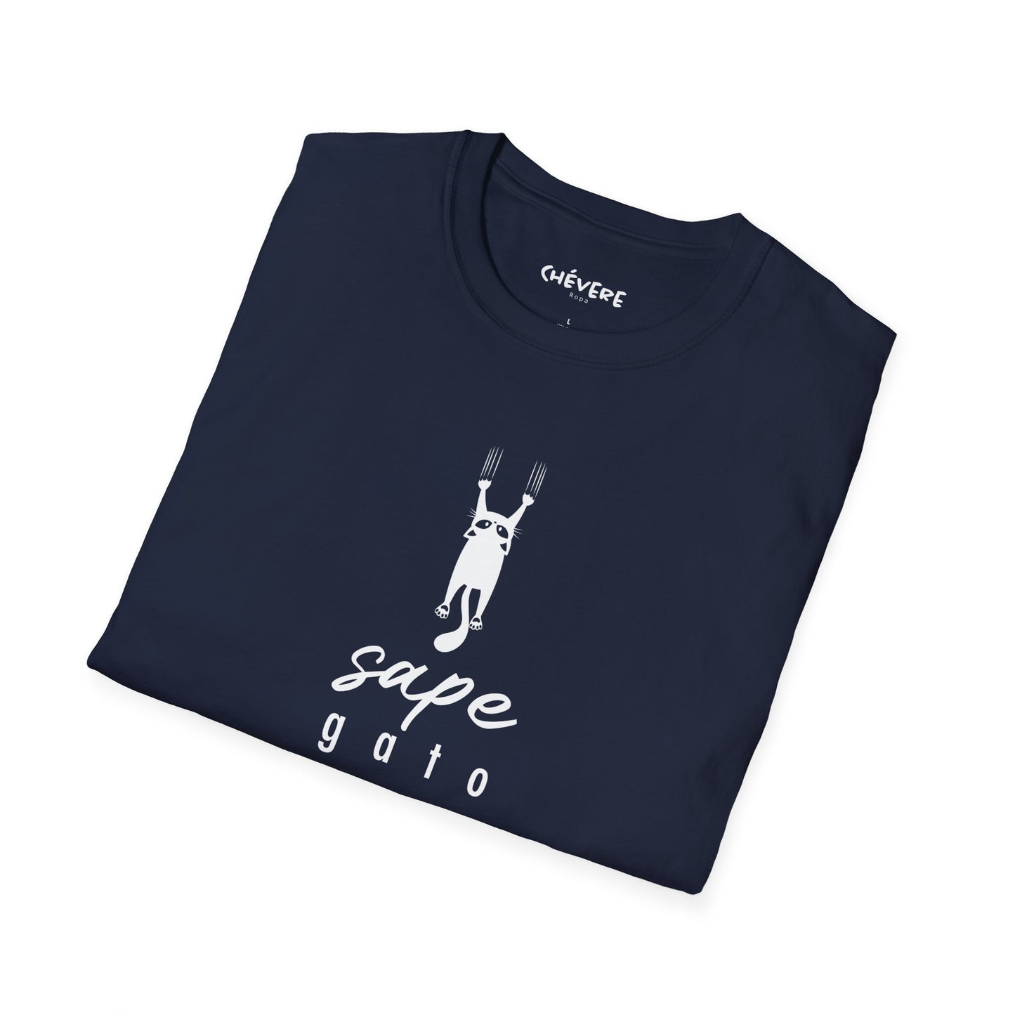 SAPE GATO - Camiseta Unisex Softstyle