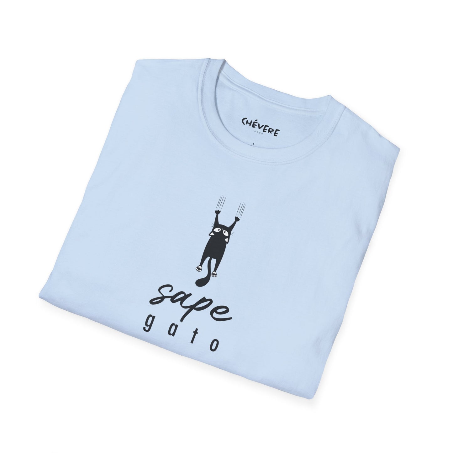 SAPE GATO - Camiseta Unisex Softstyle
