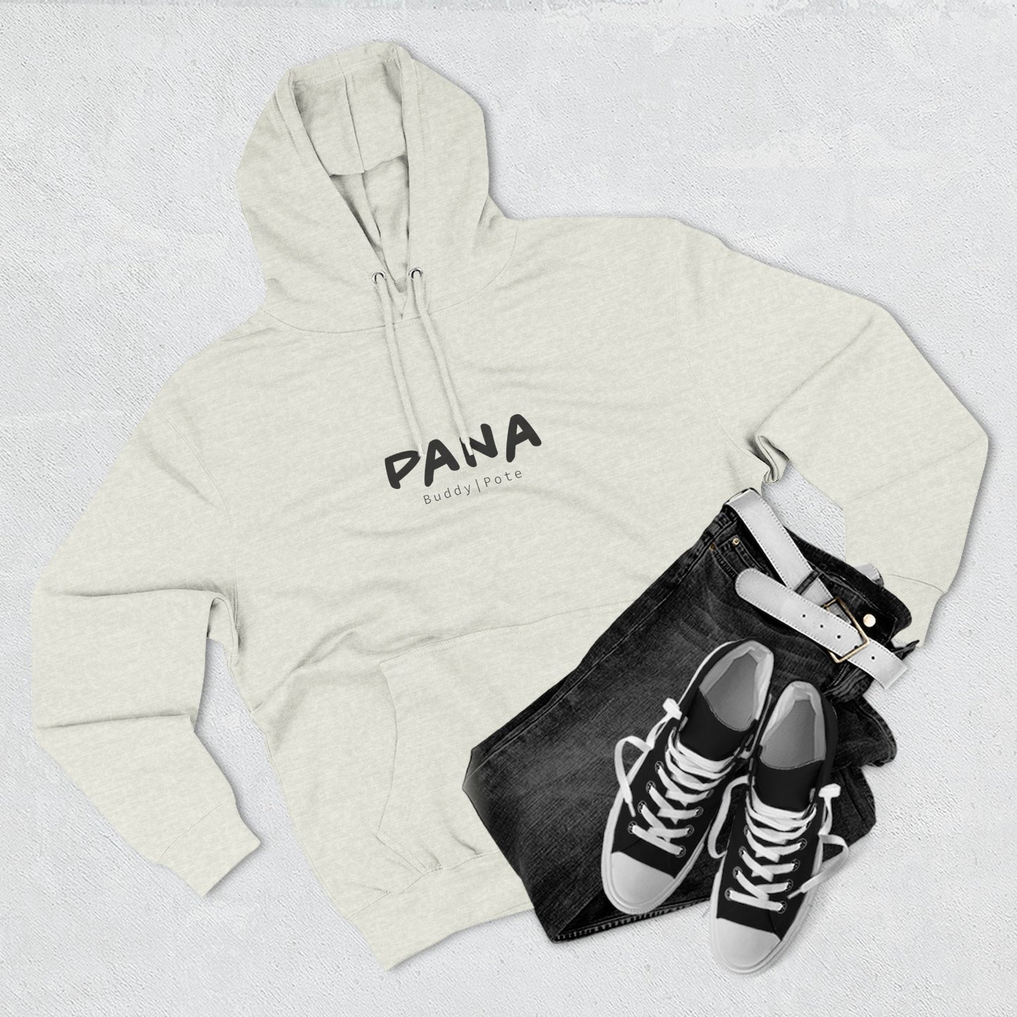 Suéter PANA – Hoodie Unisex de Fleece Cómodo y Moderno, ideal para el día a día y regalar con estilo venezolano