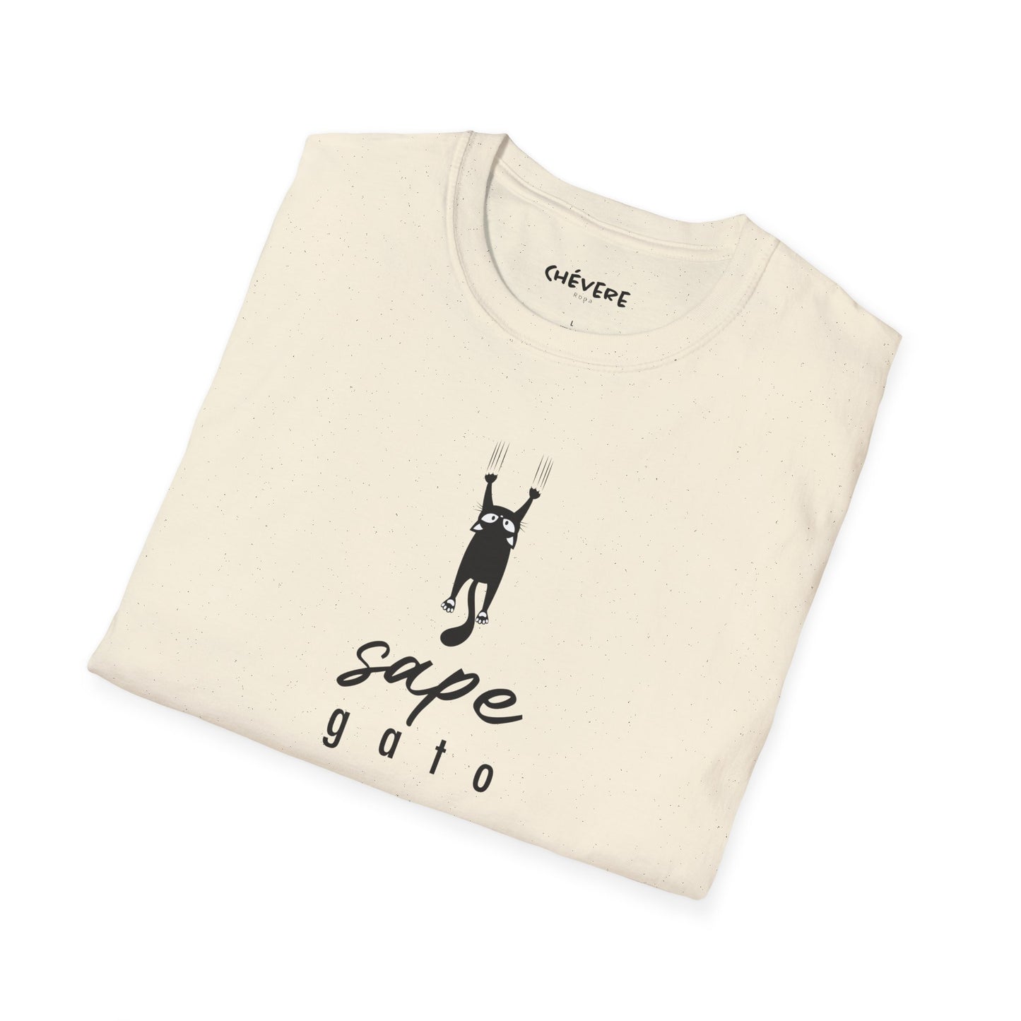 SAPE GATO - Camiseta Unisex Softstyle
