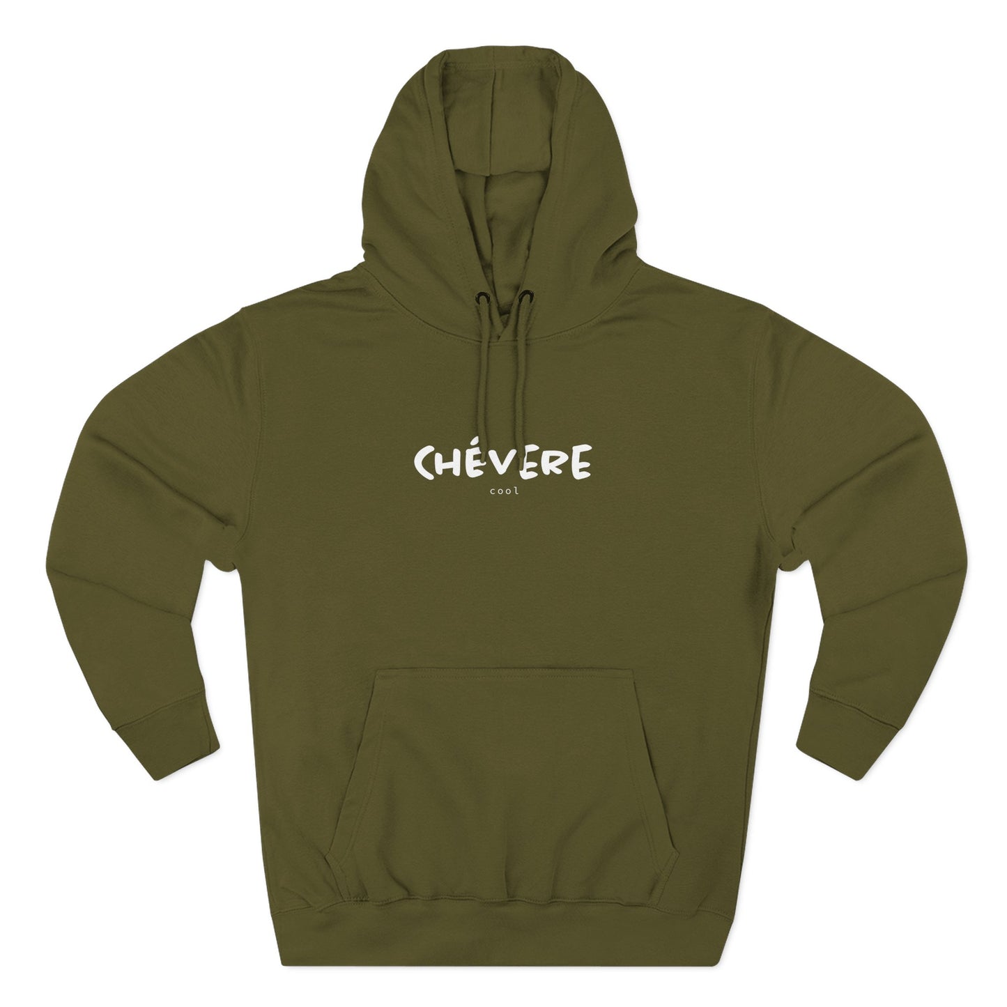 Chévere Three-Panel Fleece Hoodie, Cozy Casual Wear, Perfect Gift for Friends, Comfortable Streetwear, Ideal for Everyday Style