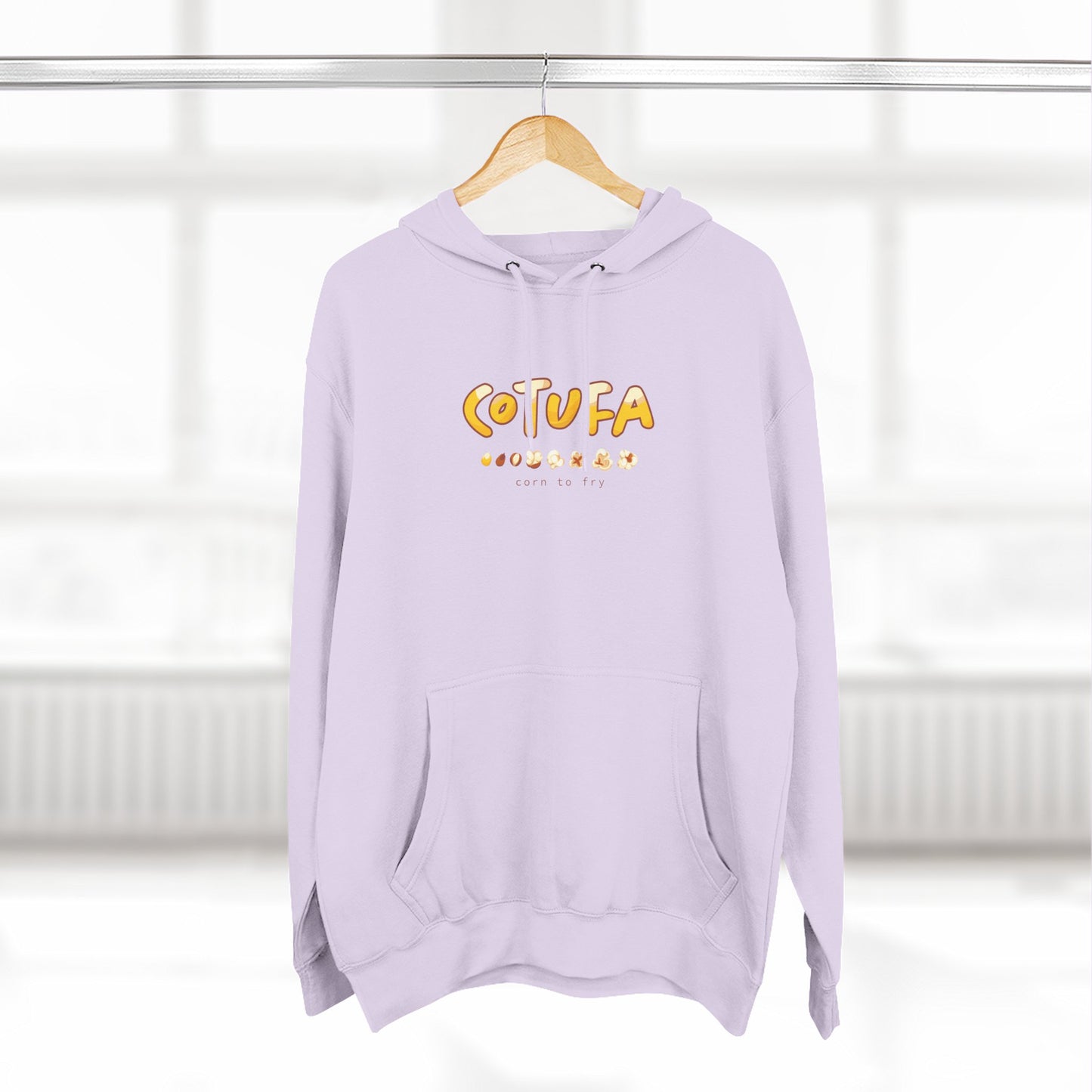 Hoodie “Cotufa” – Suéter Unisex de Fleece, Cómodo, Casual y con Sabor Venezolano