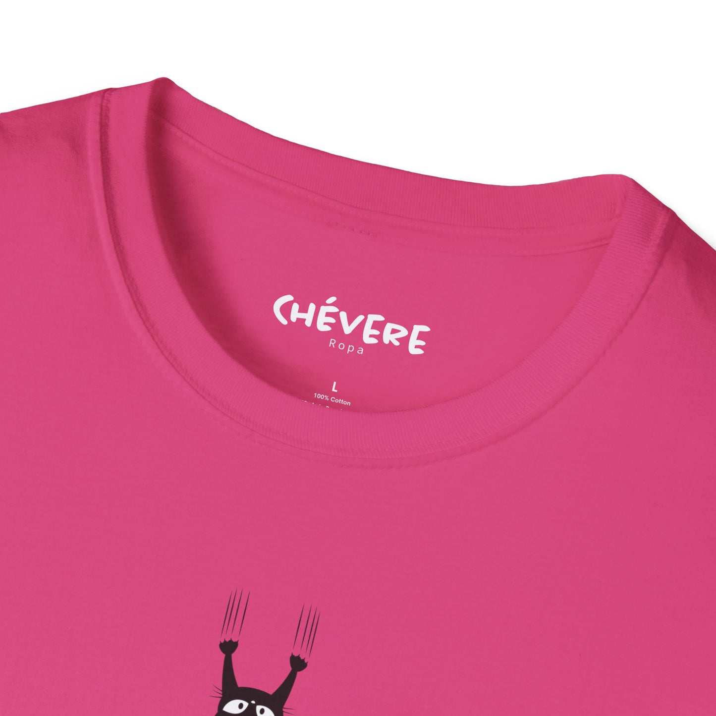 SAPE GATO - Camiseta Unisex Softstyle