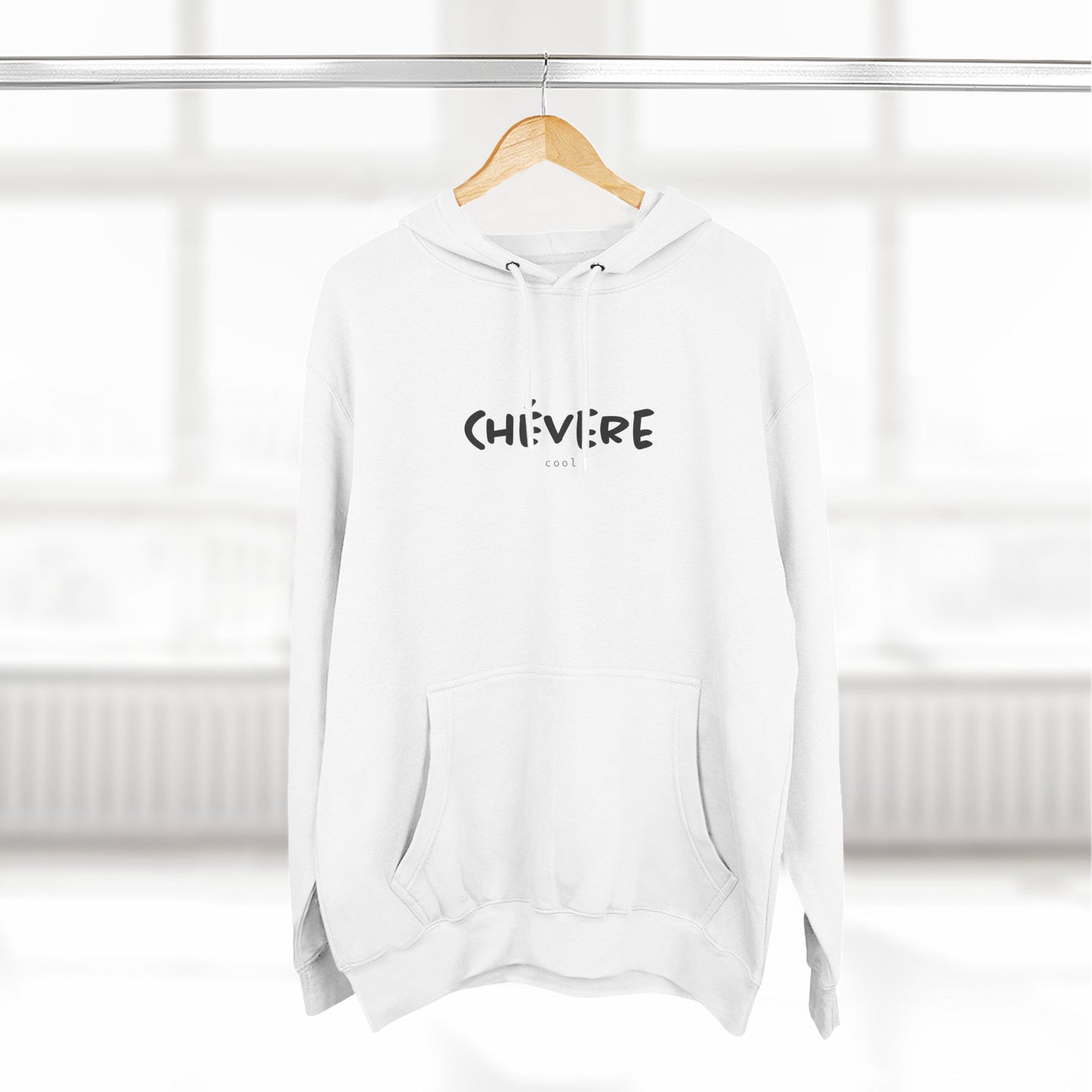 Chévere Three-Panel Fleece Hoodie, Cozy Casual Wear, Perfect Gift for Friends, Comfortable Streetwear, Ideal for Everyday Style
