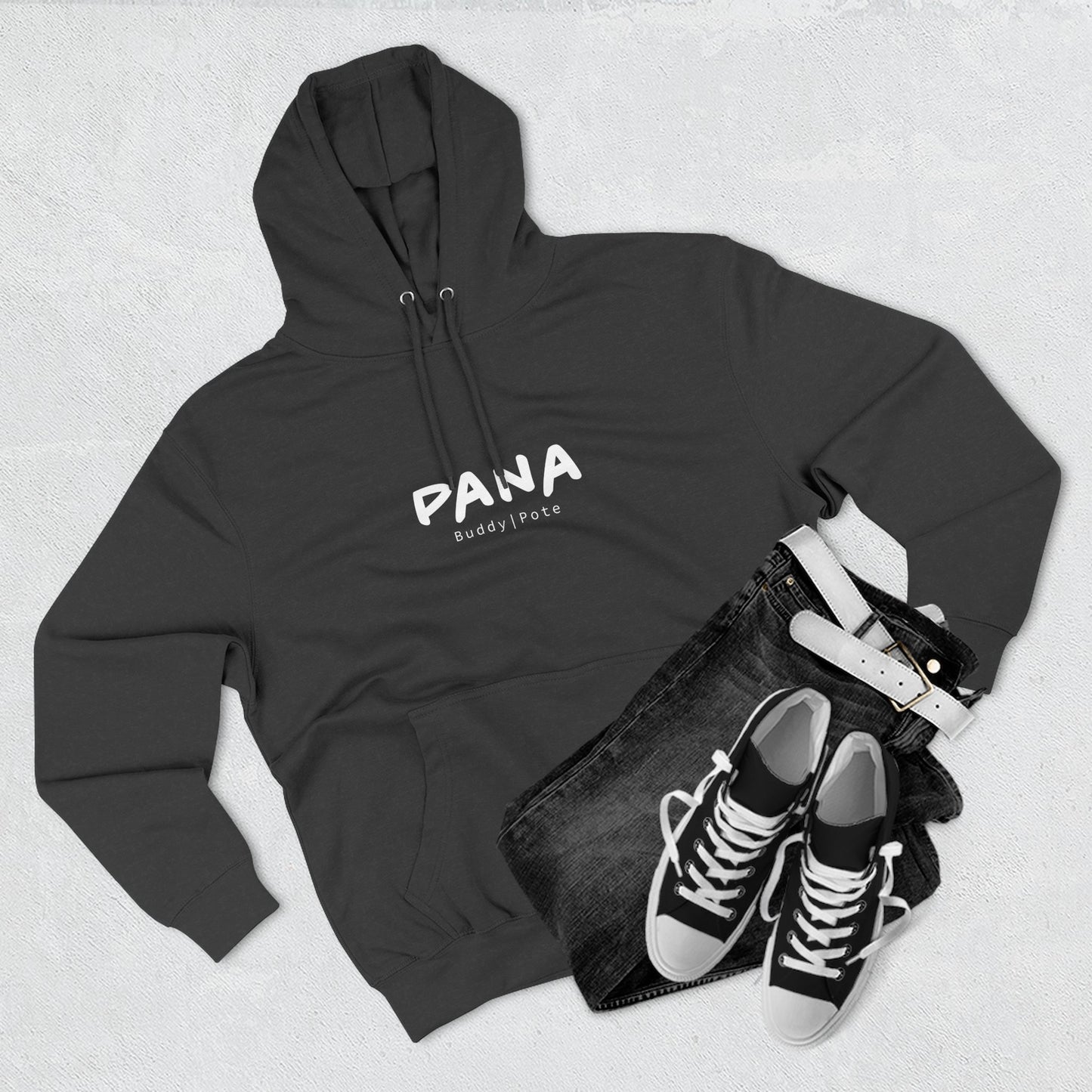 Suéter PANA – Hoodie Unisex de Fleece Cómodo y Moderno, ideal para el día a día y regalar con estilo venezolano