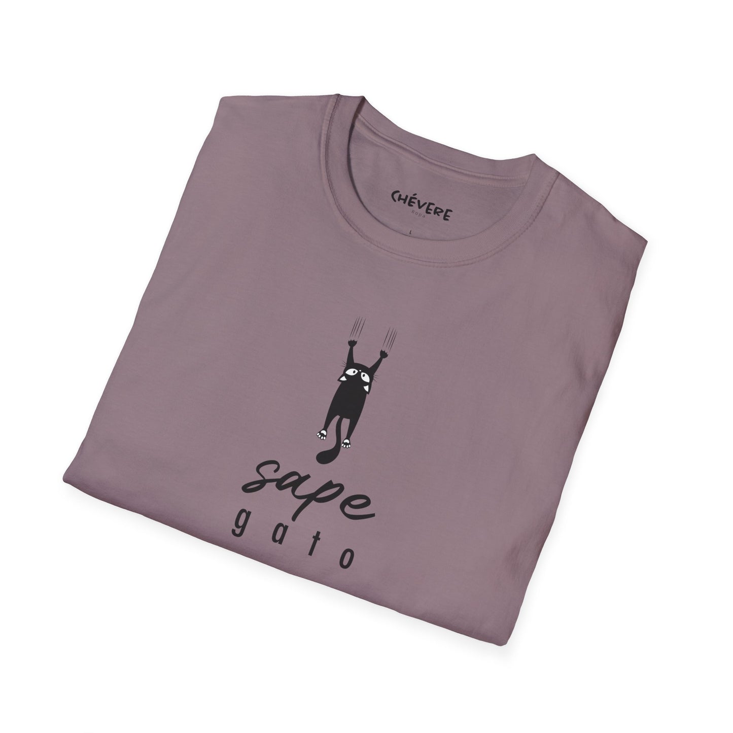 SAPE GATO - Camiseta Unisex Softstyle