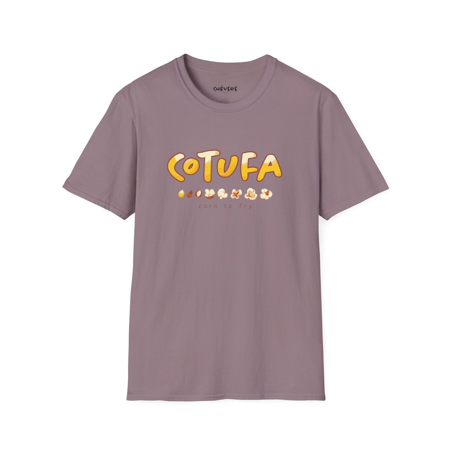 COTUFA "Corn to Fry" 🌽🍿 - Camiseta Unisex Softstyle