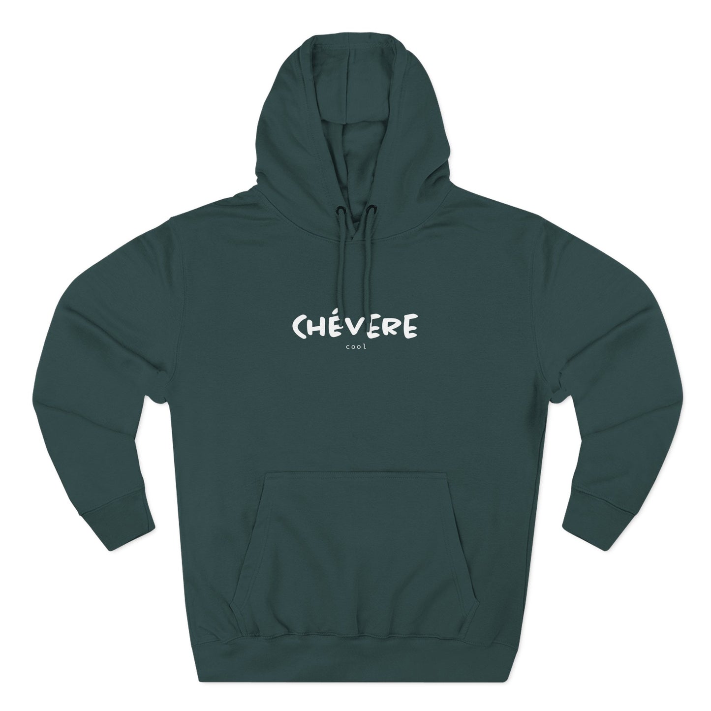 Chévere Three-Panel Fleece Hoodie, Cozy Casual Wear, Perfect Gift for Friends, Comfortable Streetwear, Ideal for Everyday Style