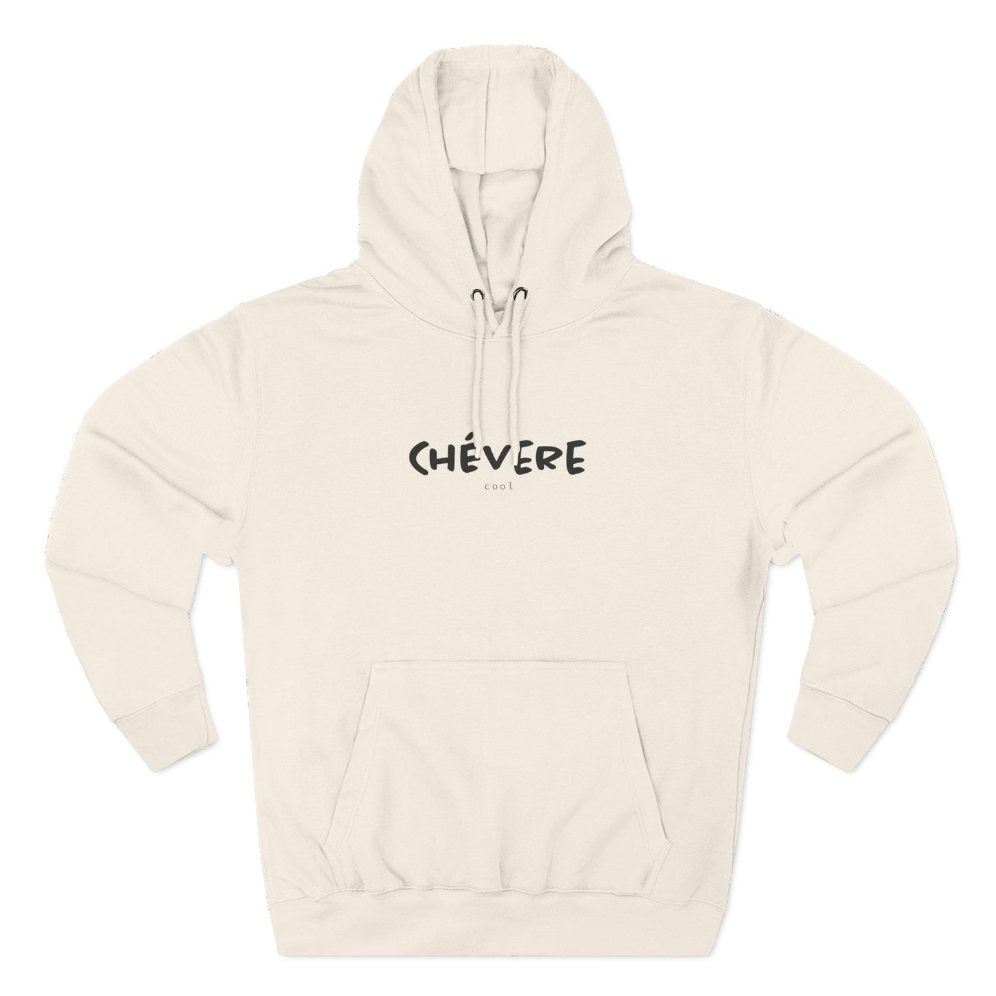 Chévere Three-Panel Fleece Hoodie, Cozy Casual Wear, Perfect Gift for Friends, Comfortable Streetwear, Ideal for Everyday Style