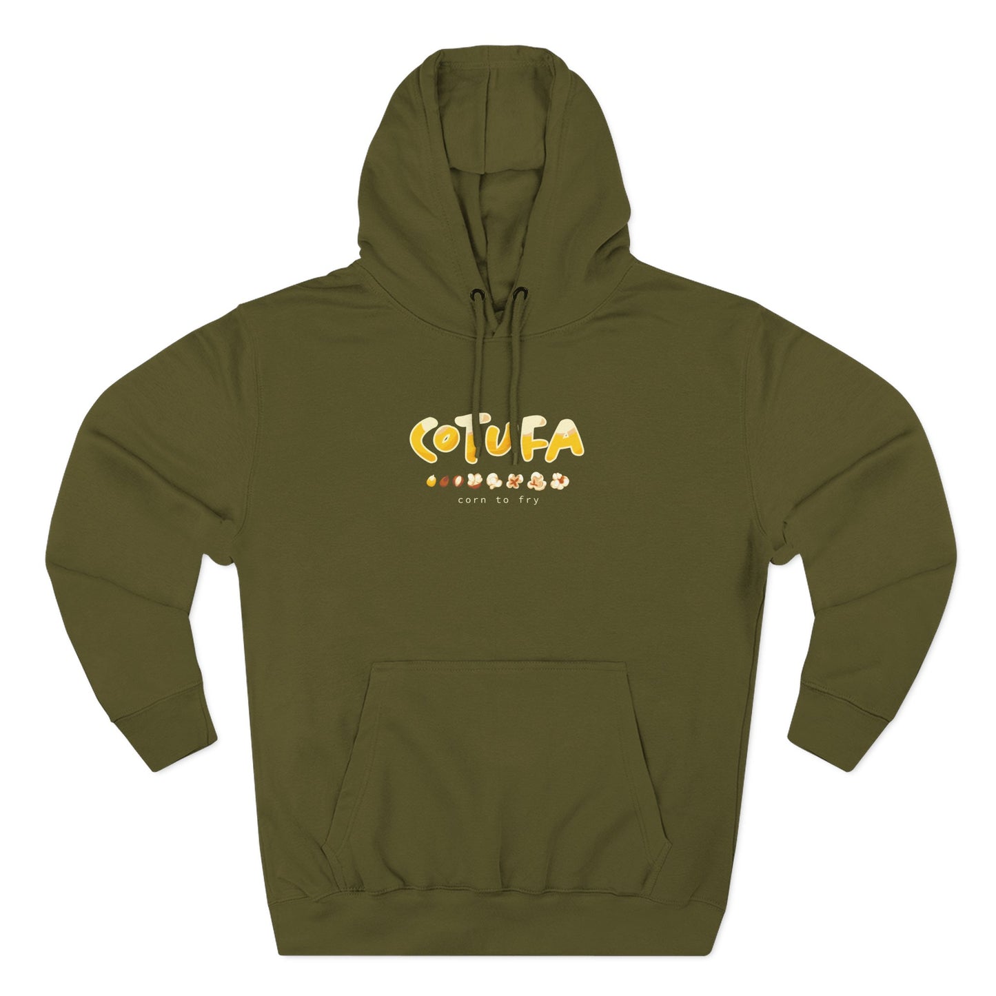 Hoodie “Cotufa” – Suéter Unisex de Fleece, Cómodo, Casual y con Sabor Venezolano