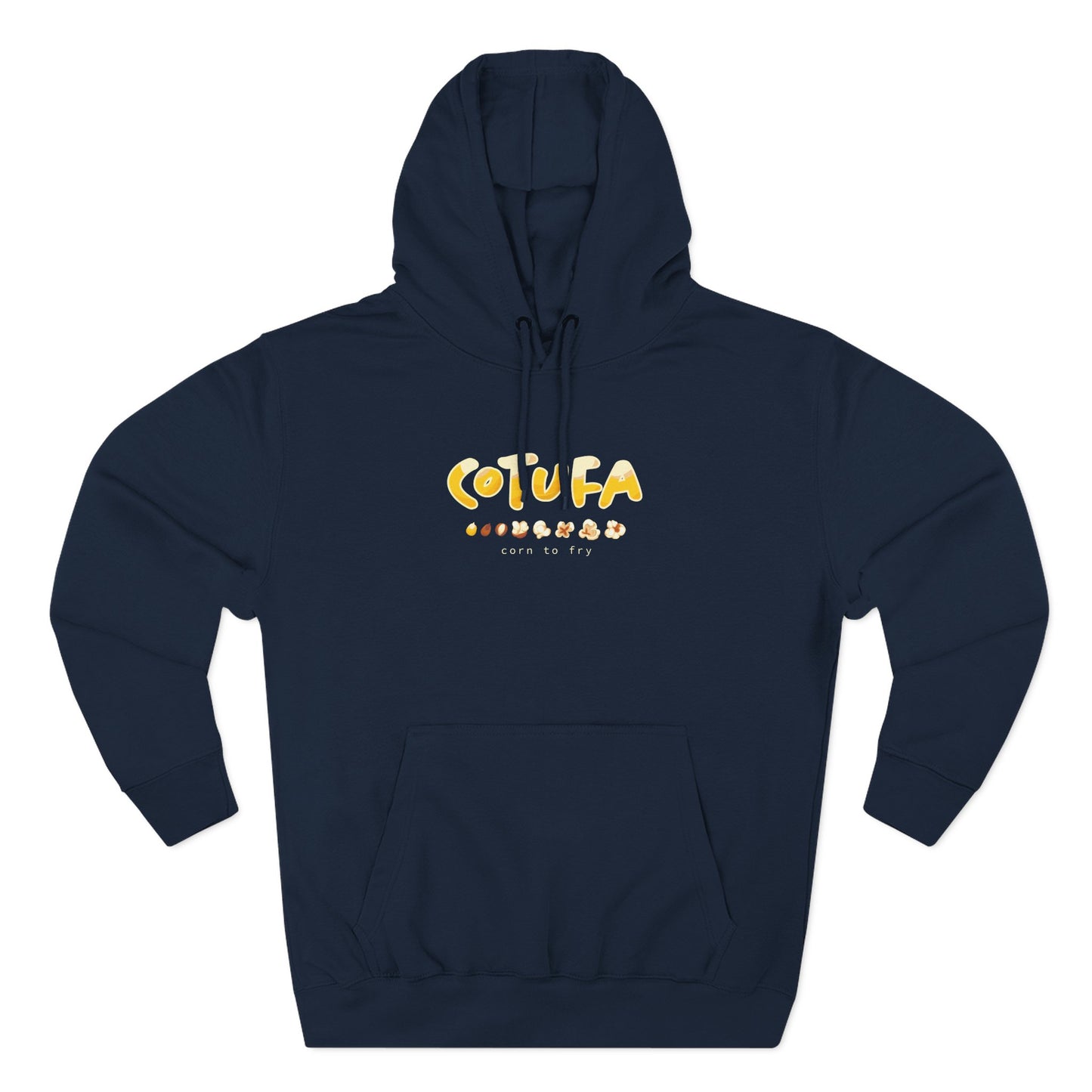 Hoodie “Cotufa” – Suéter Unisex de Fleece, Cómodo, Casual y con Sabor Venezolano