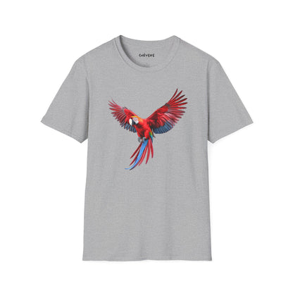 Camiseta — Franela con Gráfico Vibrante de Guacamaya
