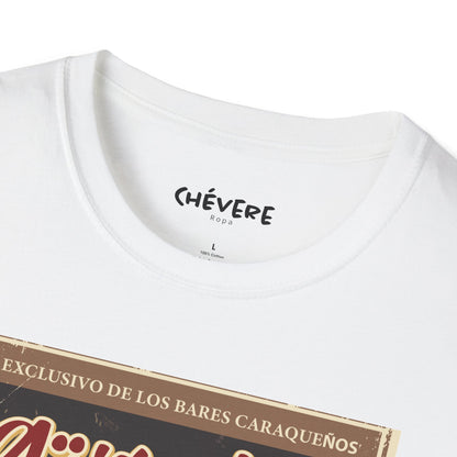 GÜISQUI CON SODA - Camiseta Vintage Unisex Softstyle – Un Clásico de los Bares Caraqueños