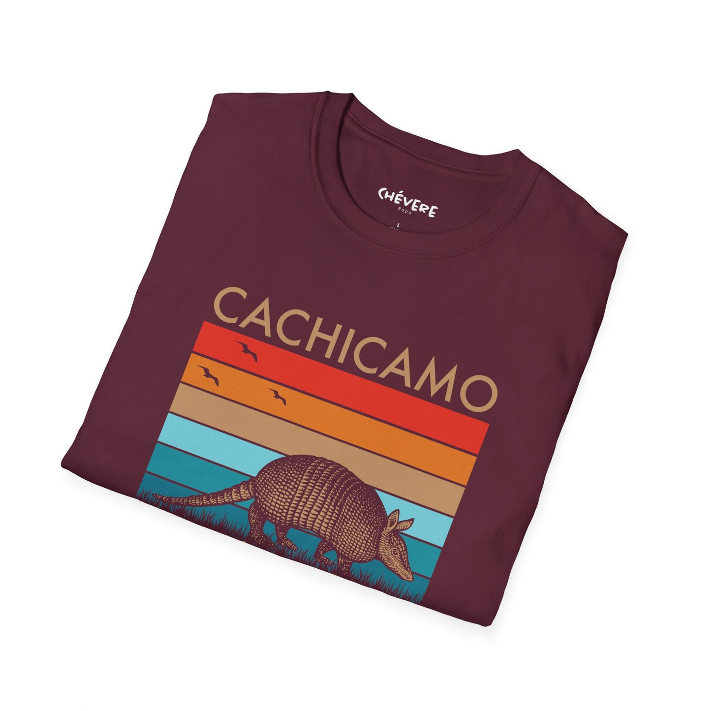 CACHICAMO DICIÉNDOLE A MORROCOY  🐢 CONCHUDO - Camiseta Vintage Unisex Softstyle