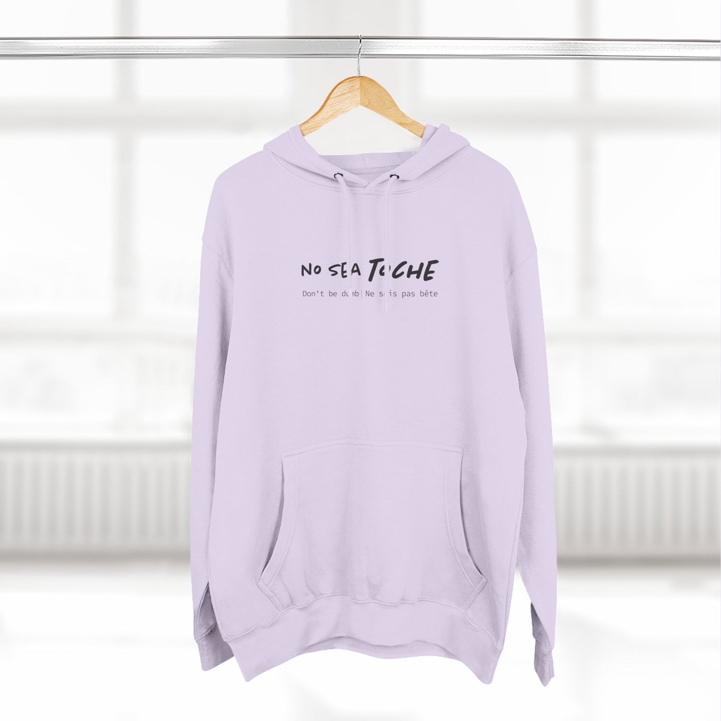 Hoodie “No sea toche” – Suéter Unisex de Fleece, Cómodo, Divertido y con Identidad Venezolana