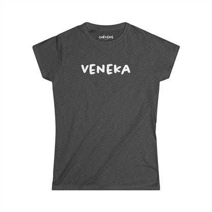 Veneka - Camiseta para Mujer  — Franela Minimalista