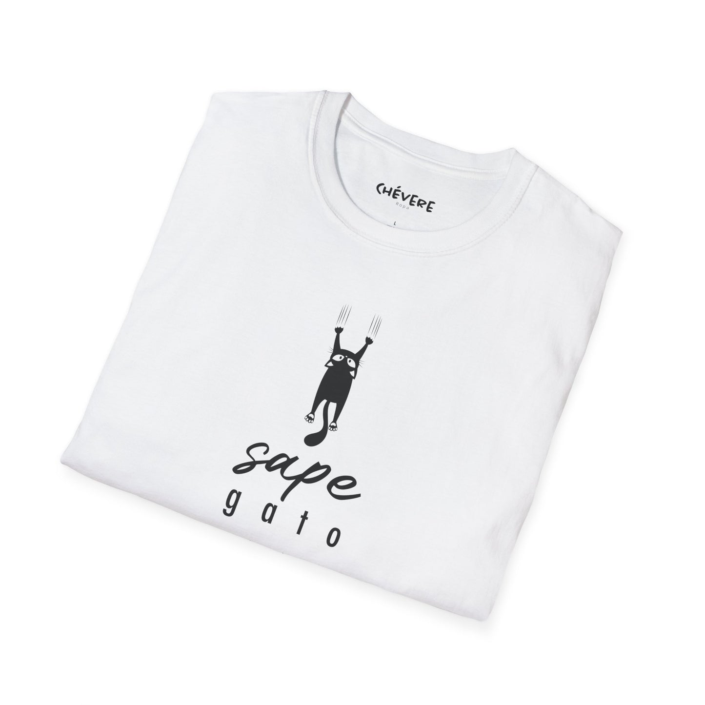 SAPE GATO - Camiseta Unisex Softstyle