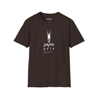 SAPE GATO - Camiseta Unisex Softstyle