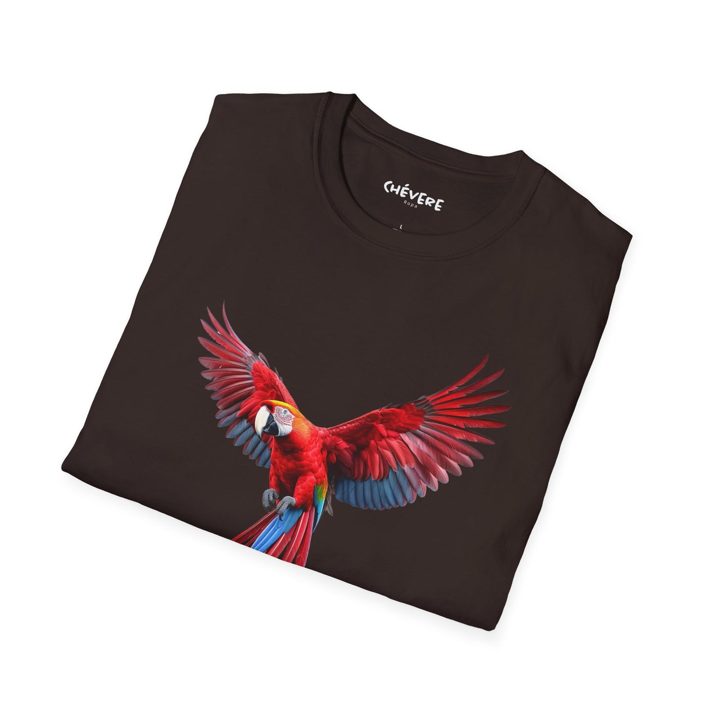 Camiseta — Franela con Gráfico Vibrante de Guacamaya