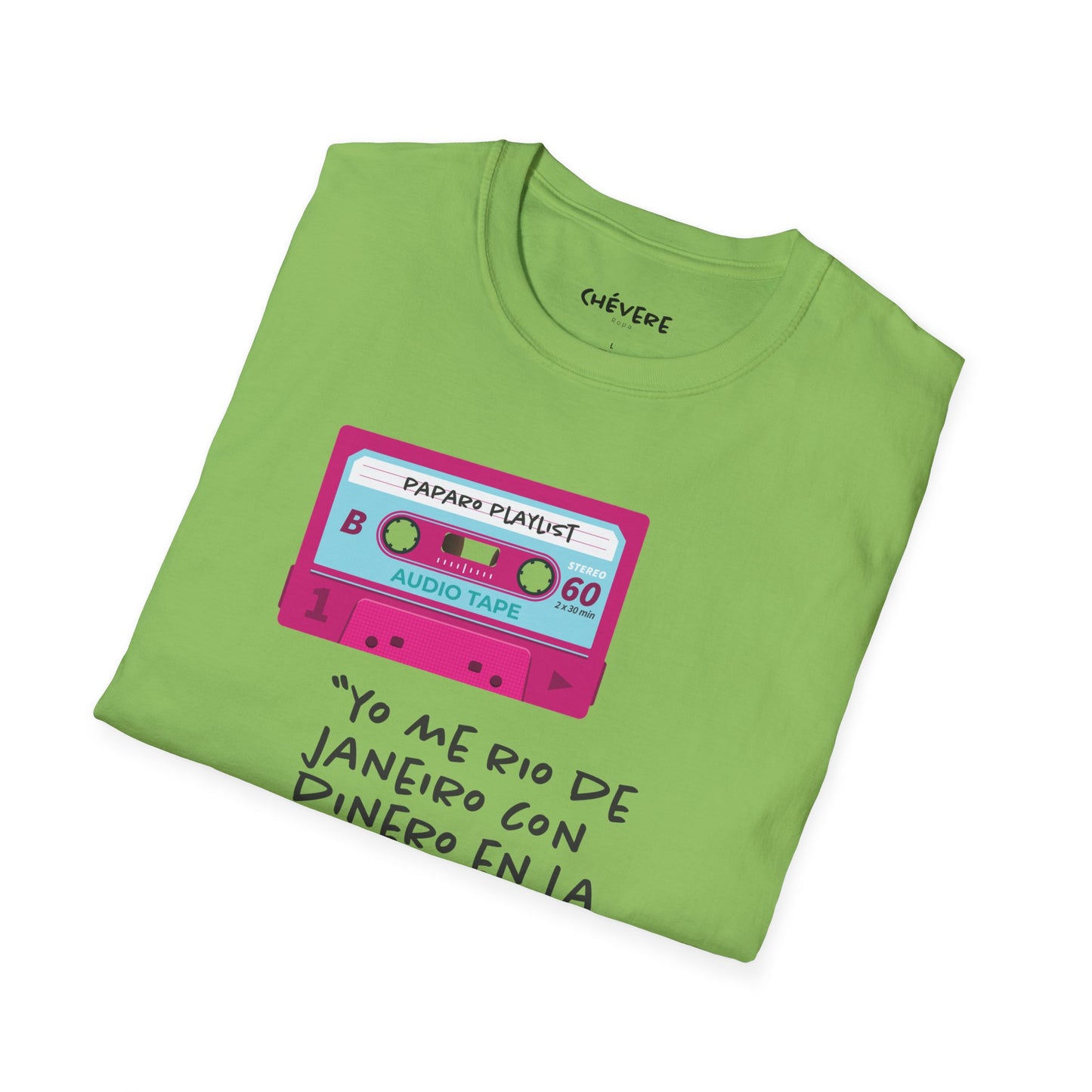 YO ME RÍO DE JANEIRO – Camiseta DAMA - Estilo y Humor con un Toque Vintage