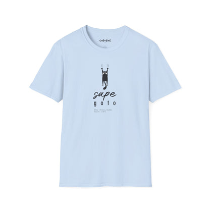 SAPE GATO - Camiseta Unisex Softstyle
