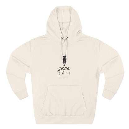 Hoodie “Sape Gato” – Suéter Unisex de Fleece, Cómodo, Divertido y con Identidad Venezolana