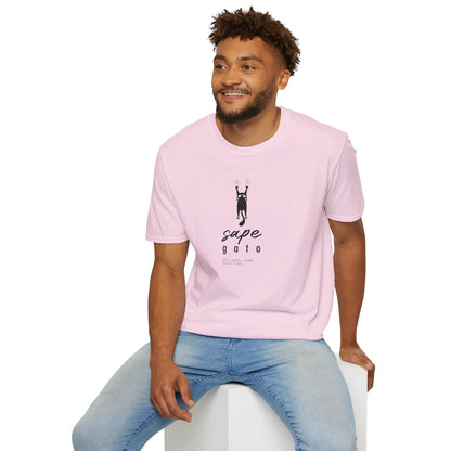 SAPE GATO - Camiseta Unisex Softstyle